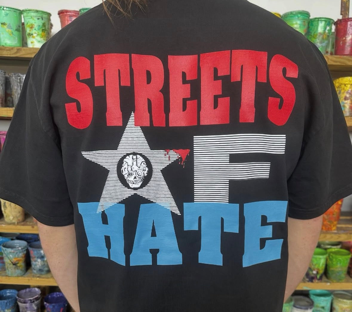 New World Man Guitar Chainsaw Shirt