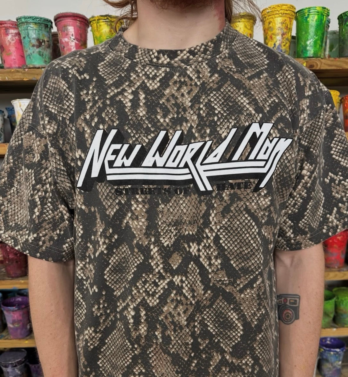 Snakeskin Camo Tee