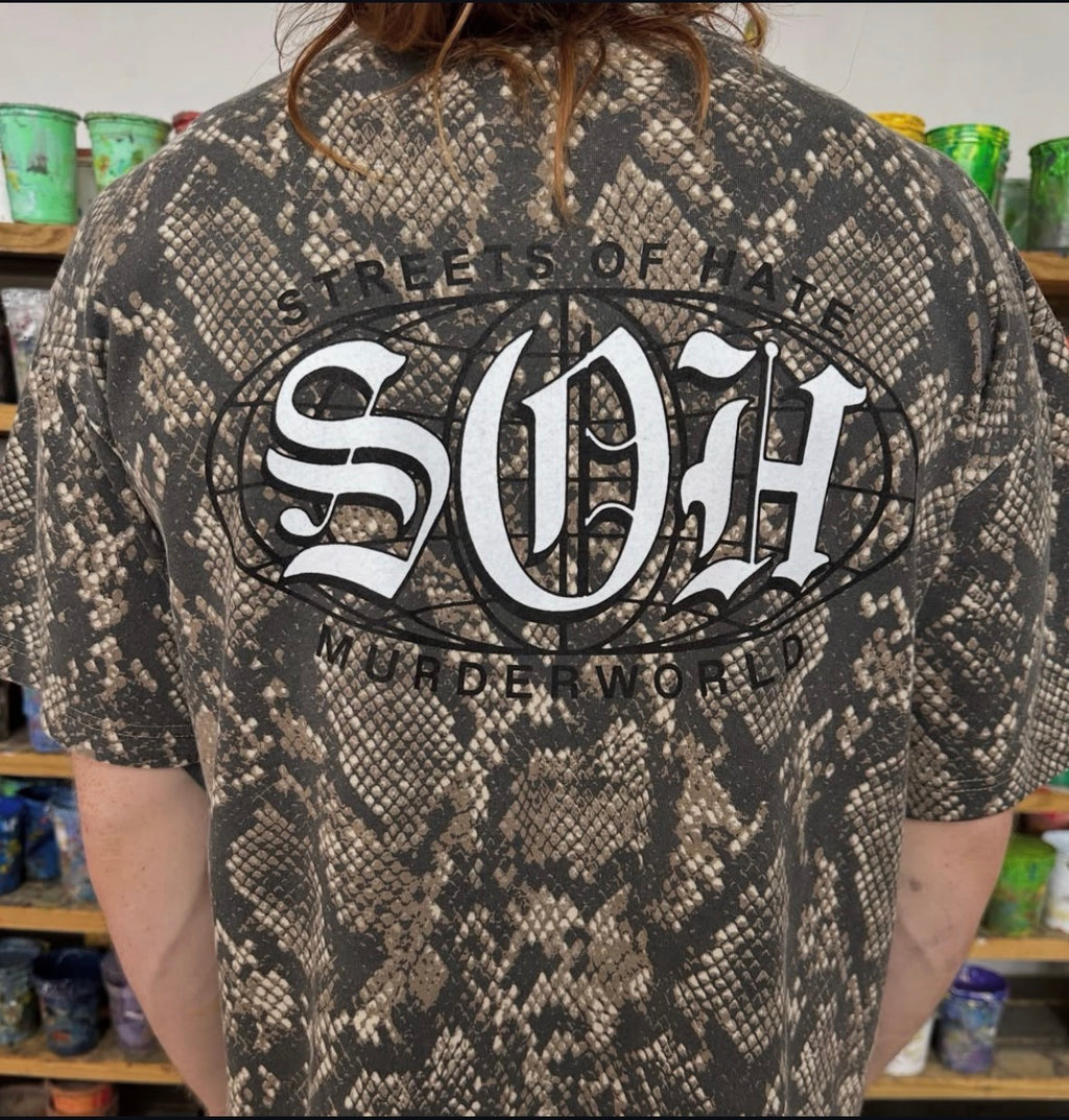Snakeskin Camo Tee